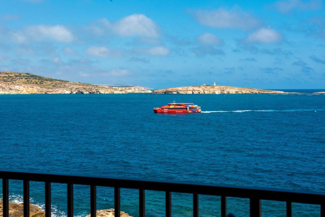 Islet Promenade Seafront Family Apartment With 2 Balconies By Getawaysmalta St. Paul's Bay Exteriör bild