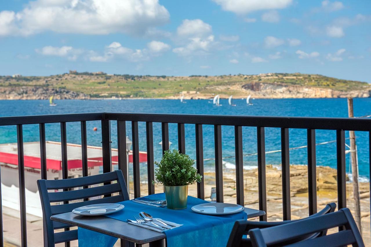 Islet Promenade Seafront Family Apartment With 2 Balconies By Getawaysmalta St. Paul's Bay Exteriör bild